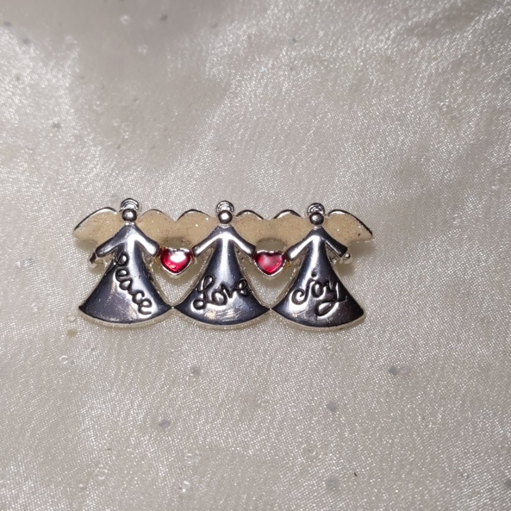 Angels broach Peace Love joy